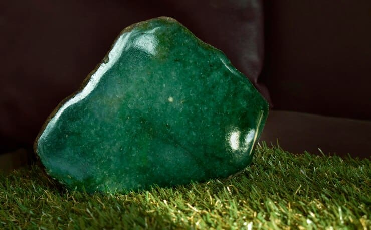 تصویر 3 از قیمت سنگ ابسیدین سبز با کیفیت ارزان + خرید عمده